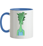 Motiv Little Leeks Nr 01: Standard Lauch  - Tasse zweifarbig