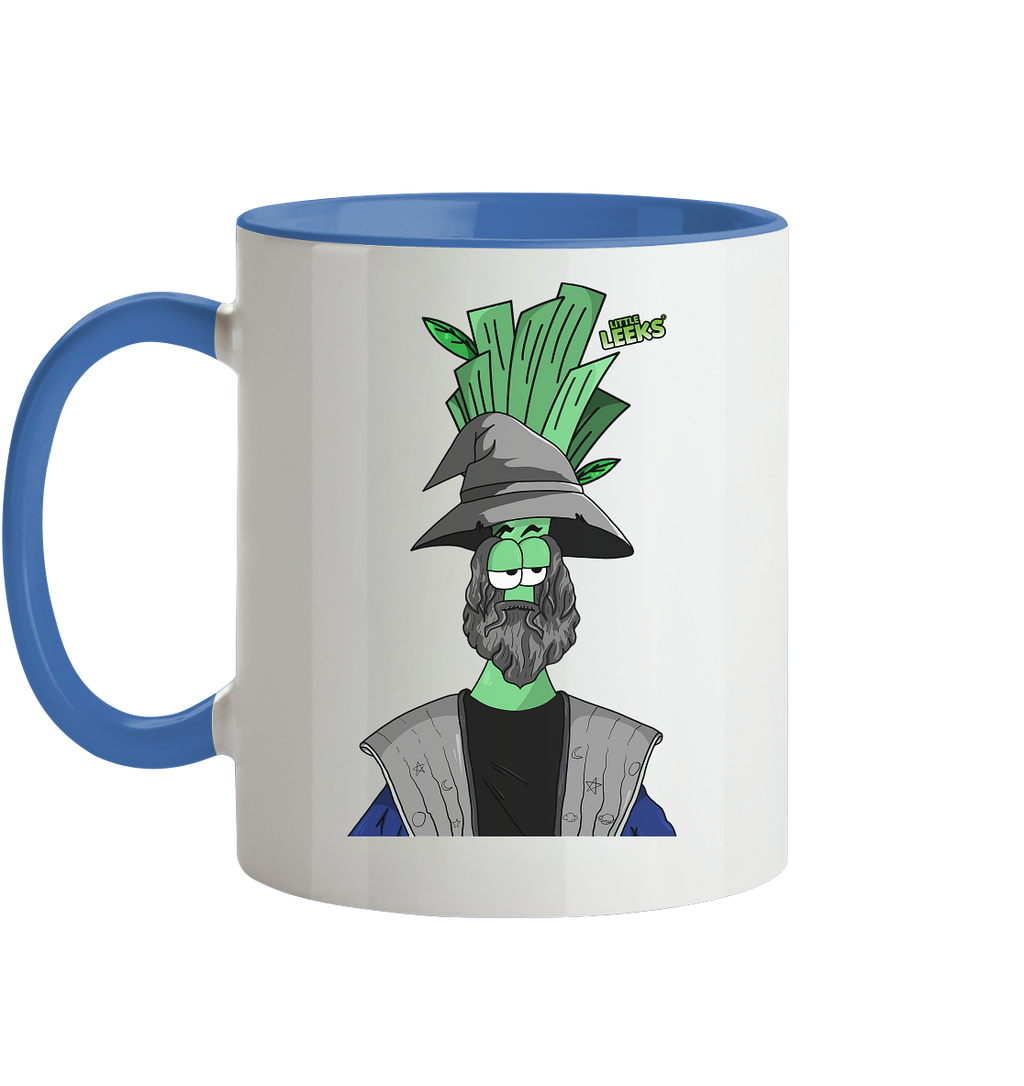 Motiv Little Leeks Nr 06: ZauberLauch - Tasse zweifarbig