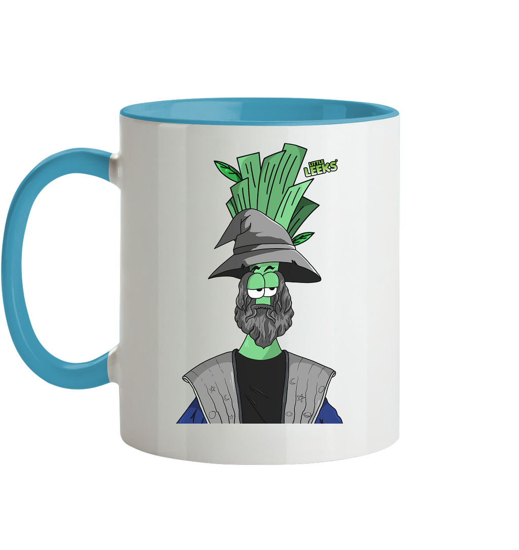 Motiv Little Leeks Nr 06: ZauberLauch - Tasse zweifarbig