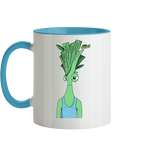 Motiv Little Leeks Nr 01: Standard Lauch  - Tasse zweifarbig