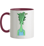 Motiv Little Leeks Nr 01: Standard Lauch  - Tasse zweifarbig