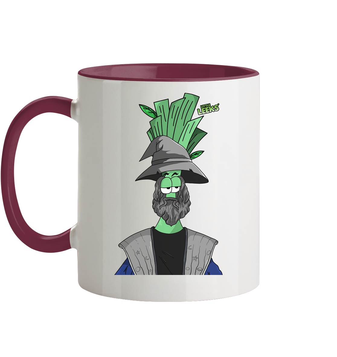 Motiv Little Leeks Nr 06: ZauberLauch - Tasse zweifarbig