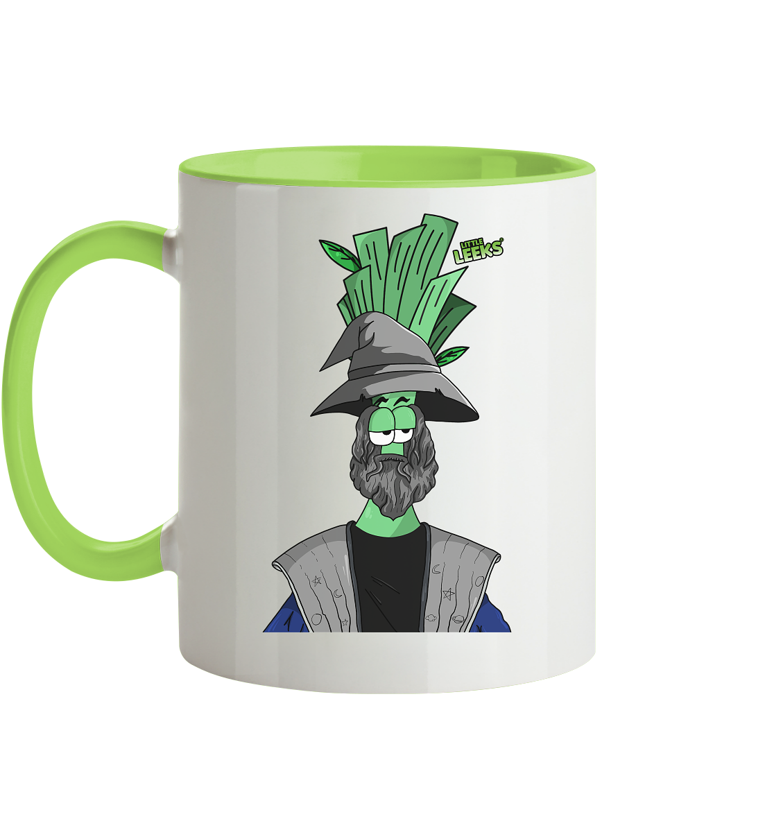 Motiv Little Leeks Nr 06: ZauberLauch - Tasse zweifarbig