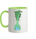 Motiv Little Leeks Nr 01: Standard Lauch  - Tasse zweifarbig