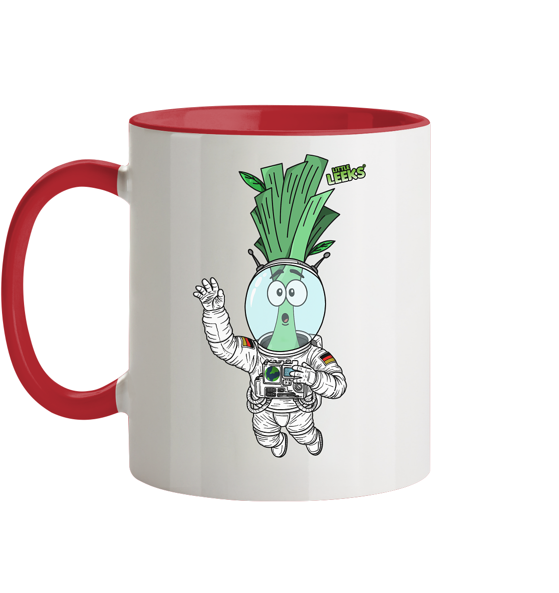 Motiv Little Leeks Nr 45: Astrolauch - Tasse zweifarbig