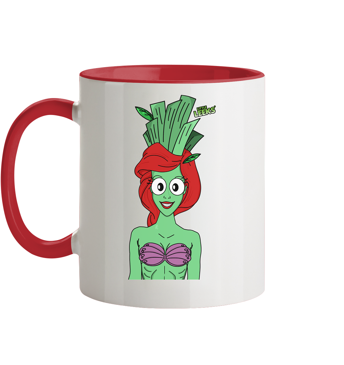 Motiv Nr 15: Meerjunglauch - Tasse zweifarbig