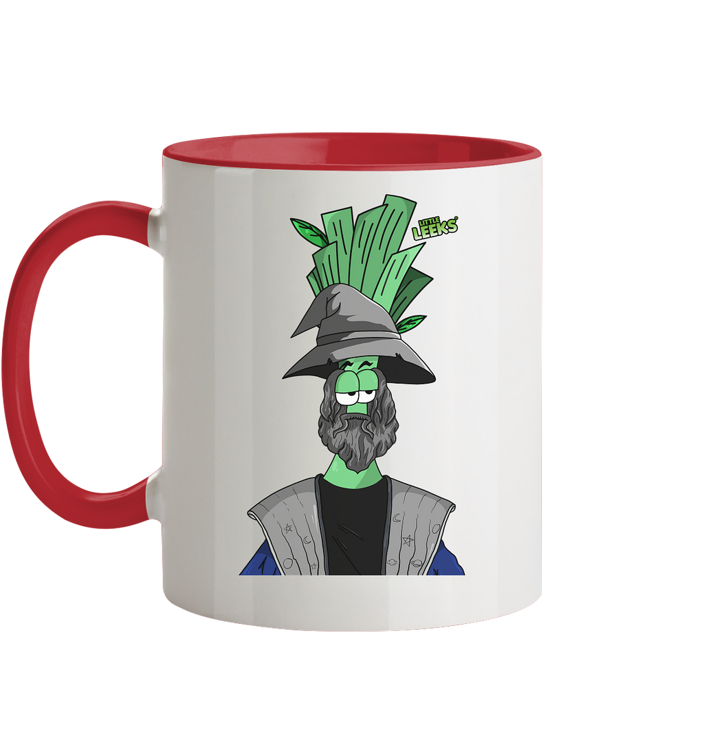Motiv Little Leeks Nr 06: ZauberLauch - Tasse zweifarbig