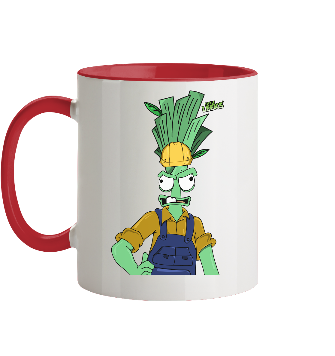 Motiv Nr 13: Meister der Lauchstelle - Tasse zweifarbig