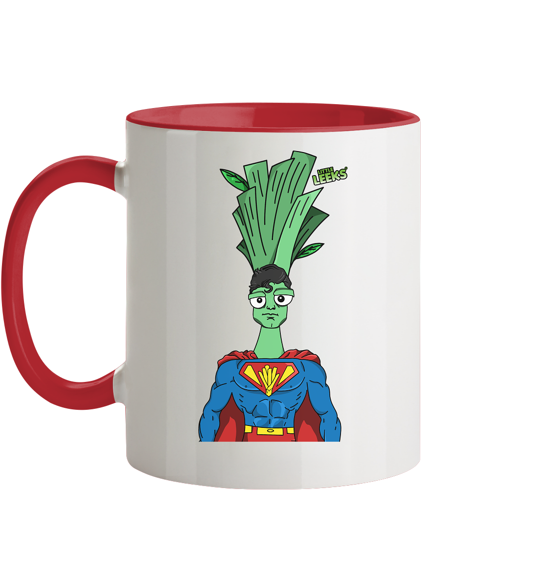 Motiv Nr 14: Suuuuperlauch - Tasse zweifarbig