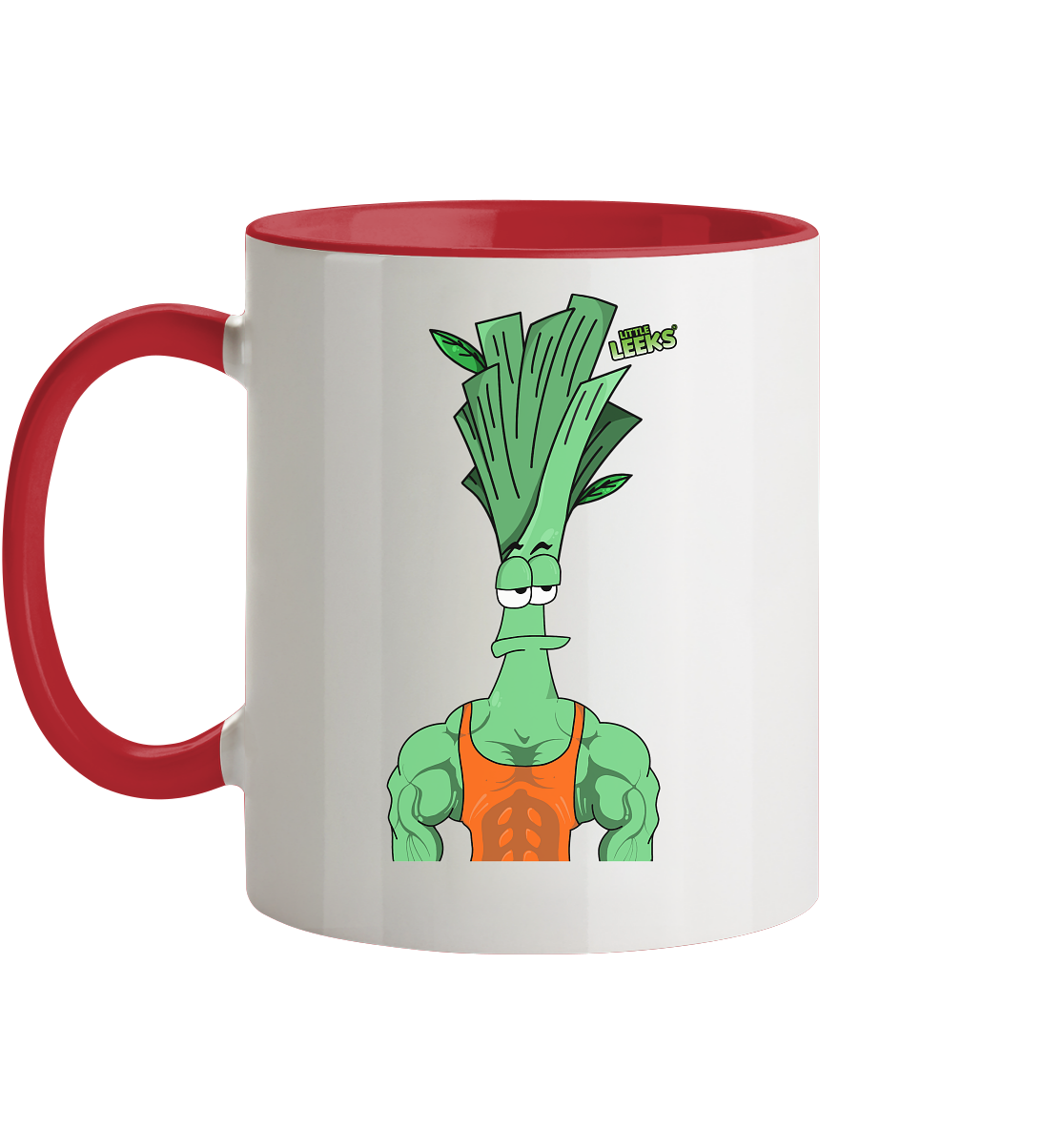 Motiv Nr 11: Gemüsebuilder - Tasse zweifarbig