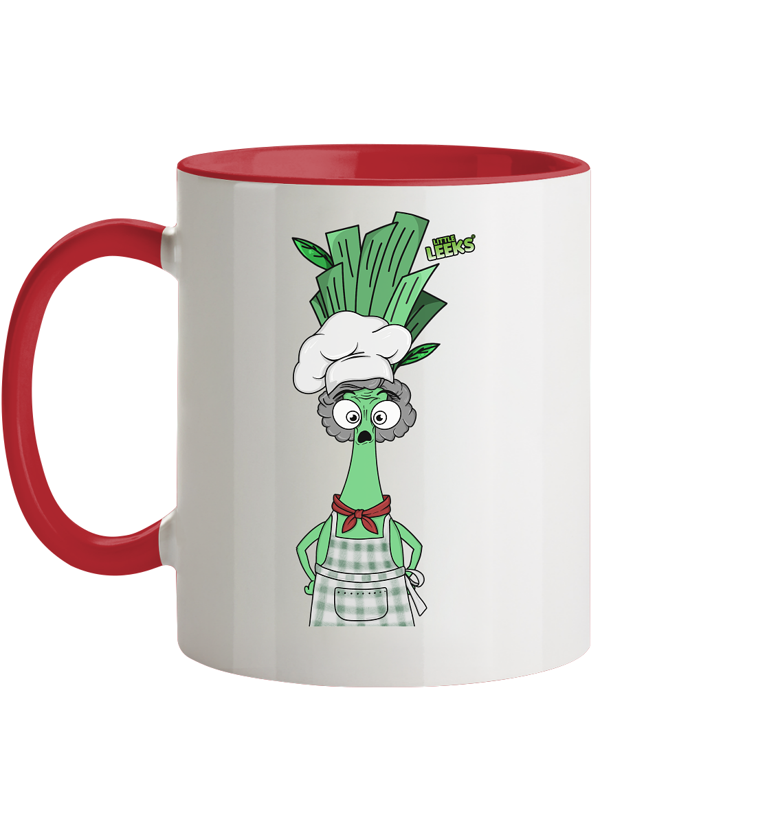 Motiv Little Leeks Nr 39: Grannylauch - Tasse zweifarbig