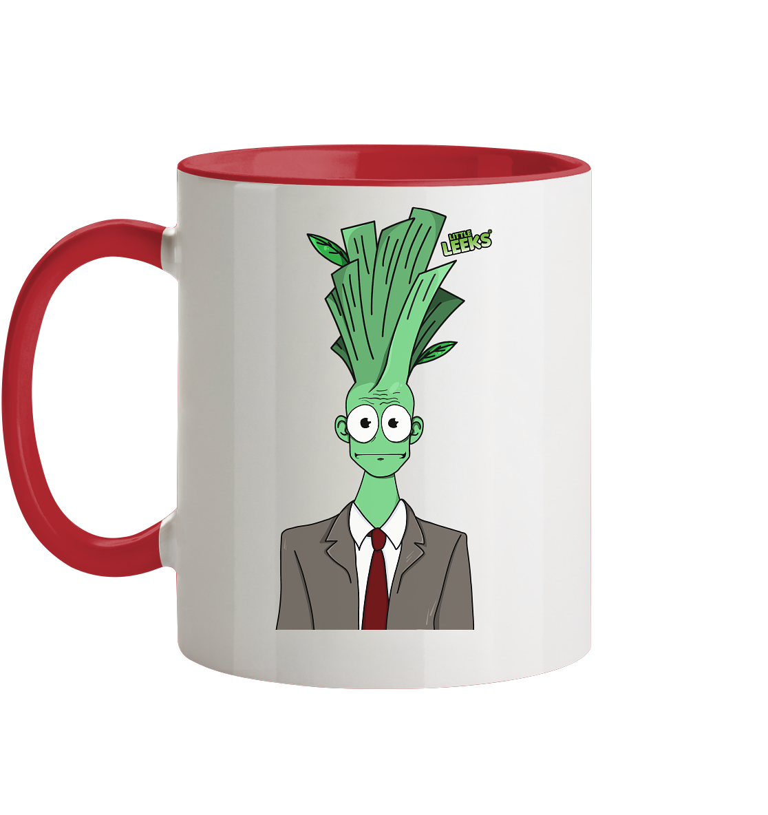 Motiv Nr 16: Politleek - Tasse zweifarbig