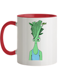 Motiv Little Leeks Nr 01: Standard Lauch  - Tasse zweifarbig