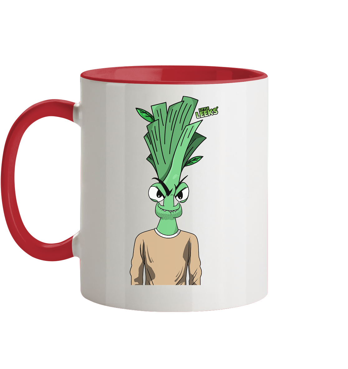 Motiv Nr 09: Rattenlauch - Tasse zweifarbig