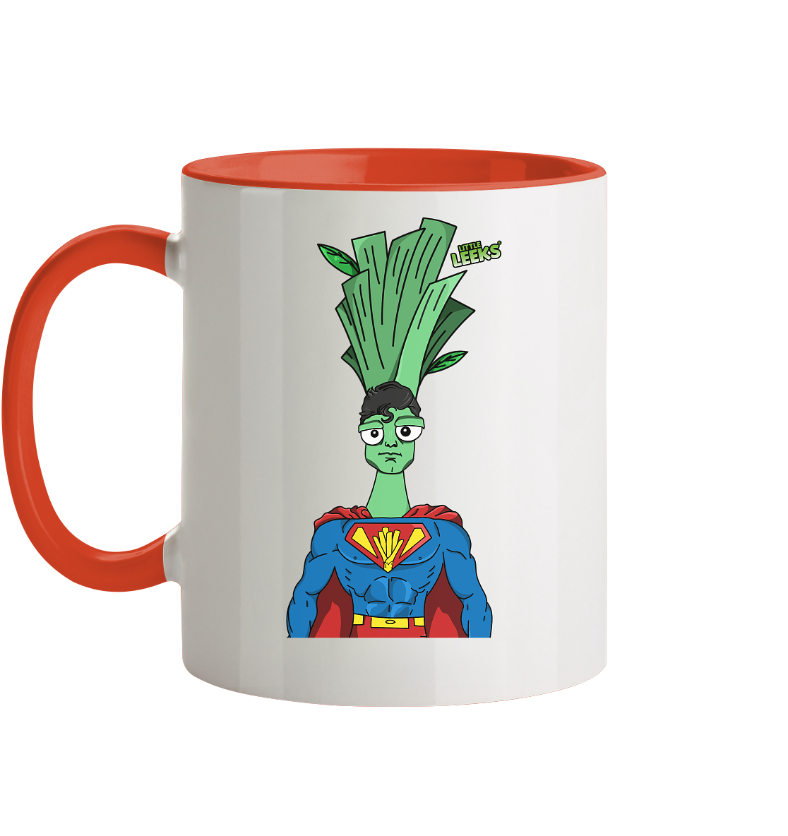 Motiv Nr 14: Suuuuperlauch - Tasse zweifarbig