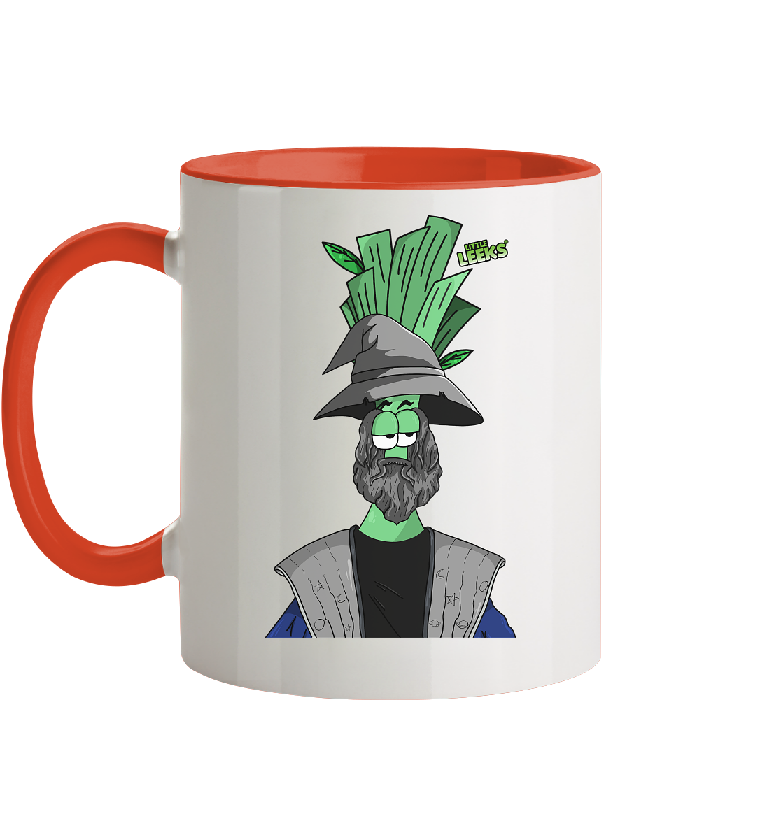 Motiv Little Leeks Nr 06: ZauberLauch - Tasse zweifarbig