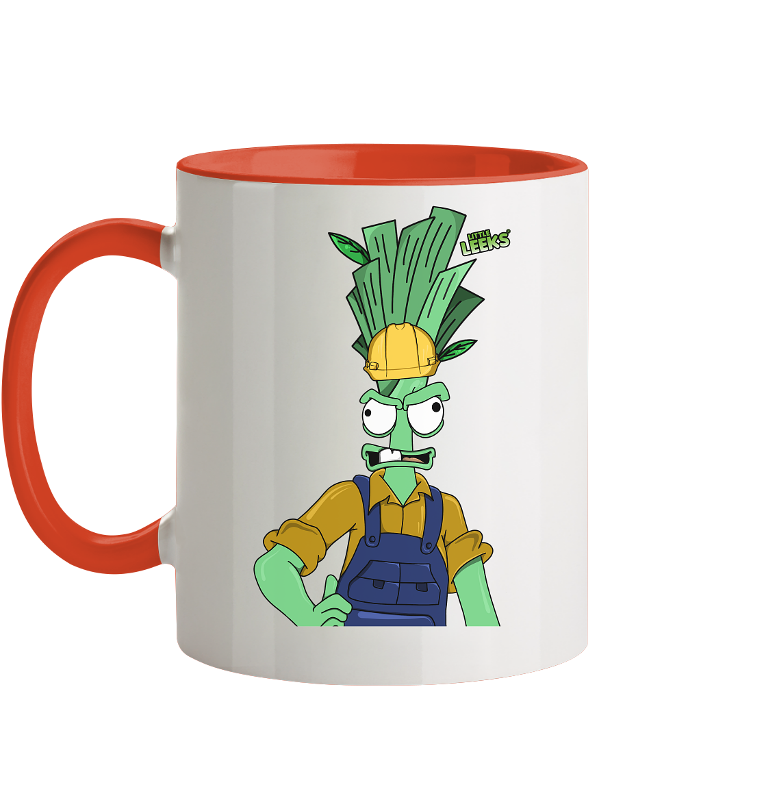 Motiv Nr 13: Meister der Lauchstelle - Tasse zweifarbig