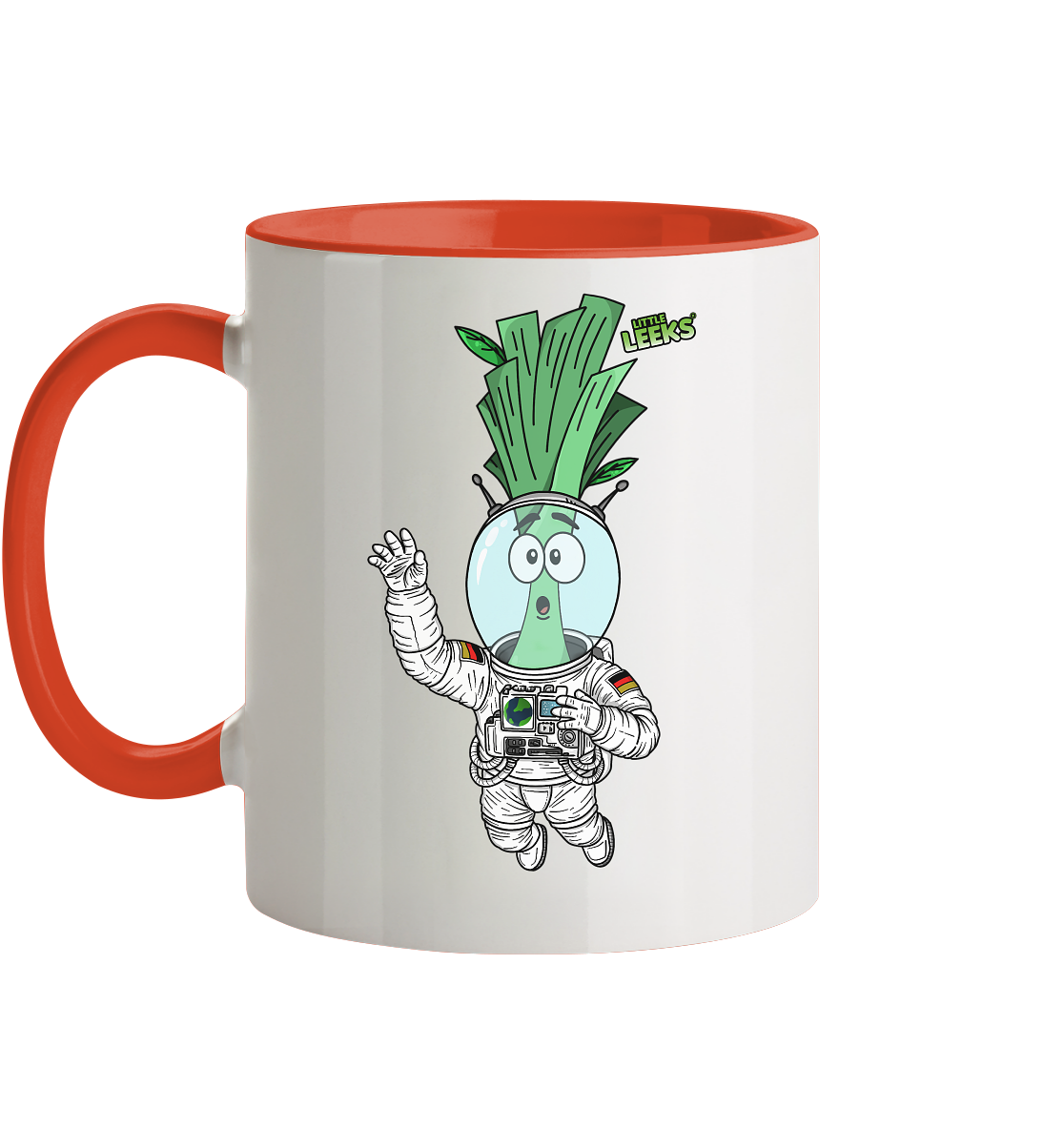 Motiv Little Leeks Nr 45: Astrolauch - Tasse zweifarbig