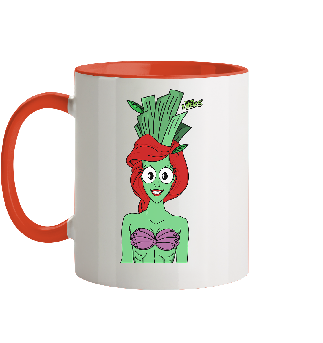 Motiv Nr 15: Meerjunglauch - Tasse zweifarbig