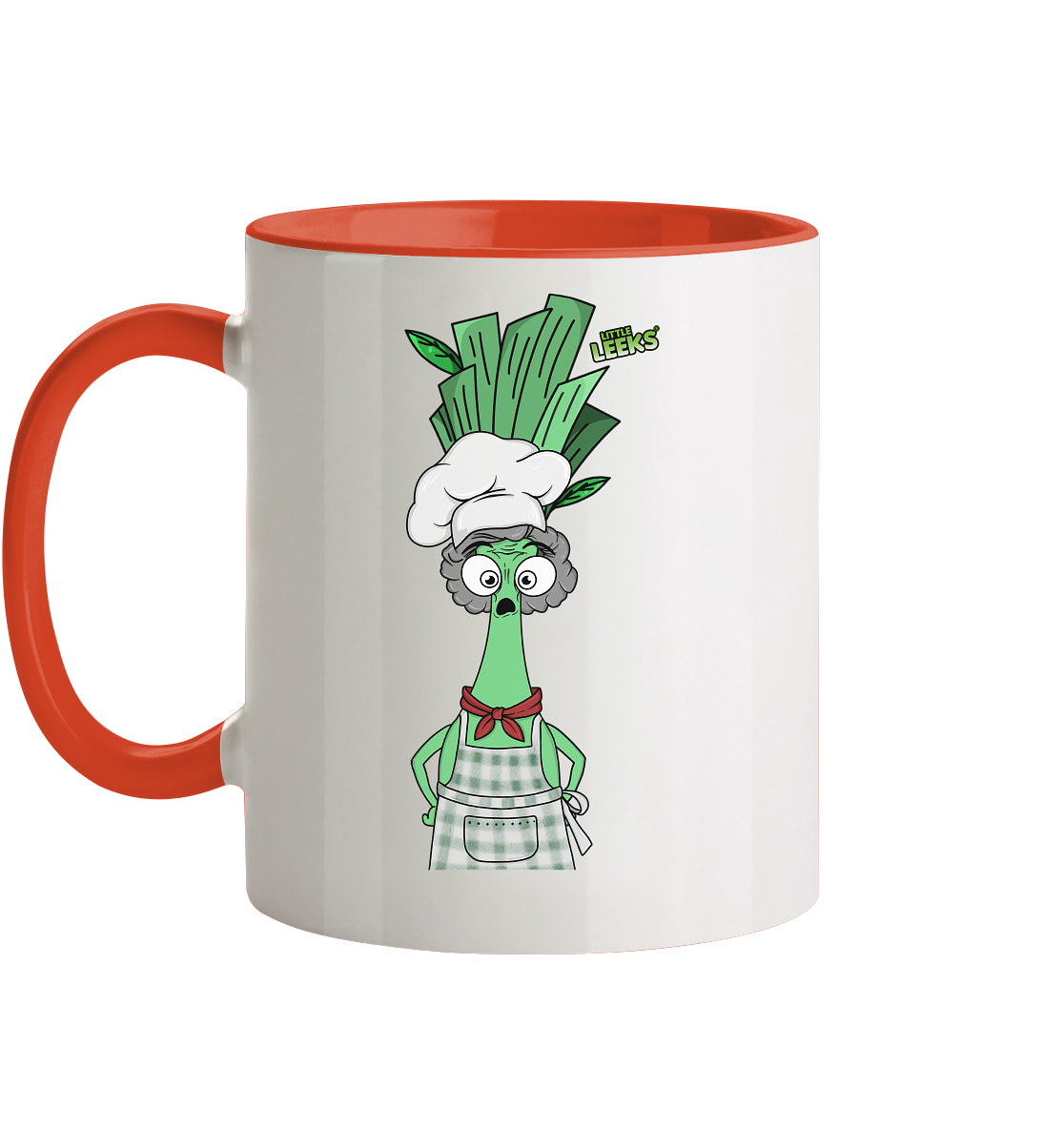 Motiv Little Leeks Nr 39: Grannylauch - Tasse zweifarbig