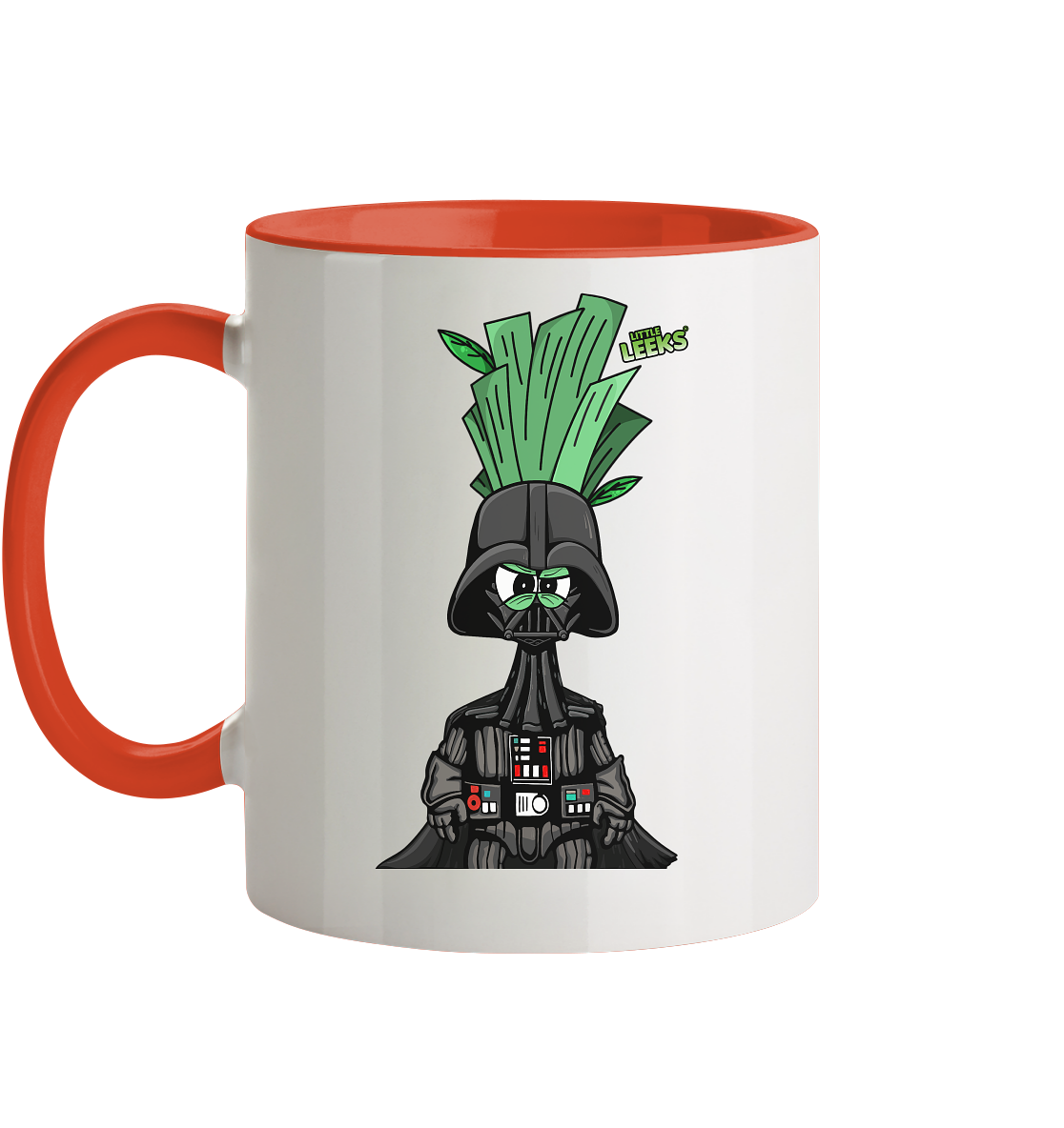 Motiv Nr 25: Dein Vadder Lauch - Tasse zweifarbig