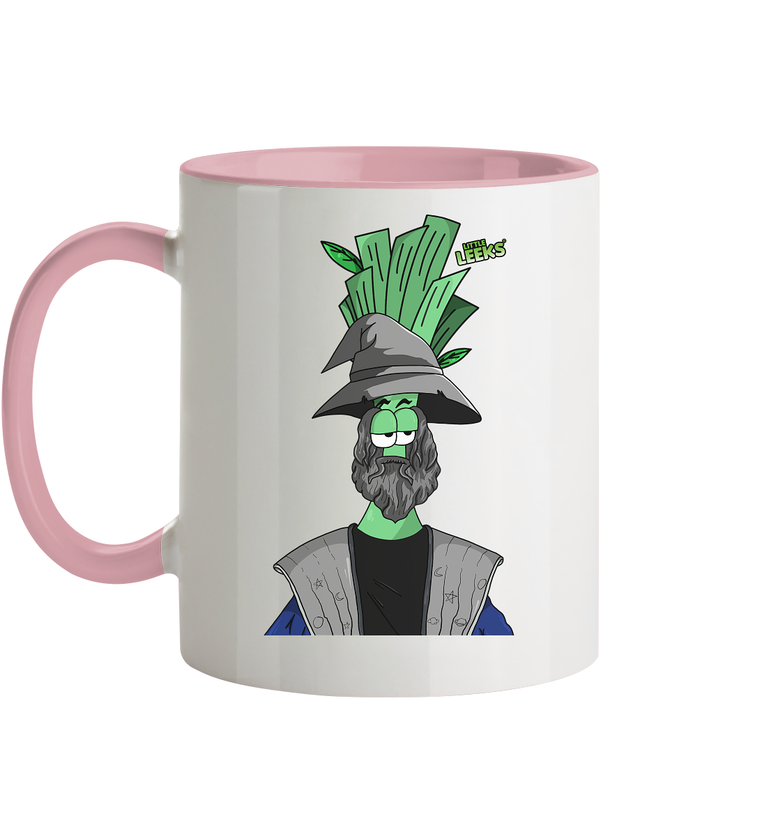 Motiv Little Leeks Nr 06: ZauberLauch - Tasse zweifarbig