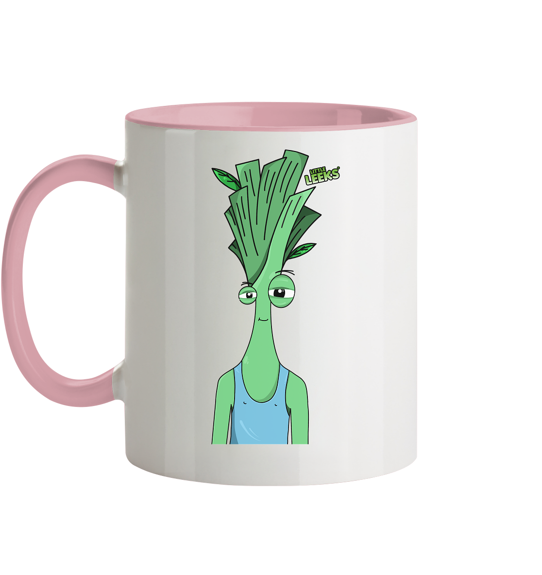 Motiv Little Leeks Nr 01: Standard Lauch  - Tasse zweifarbig
