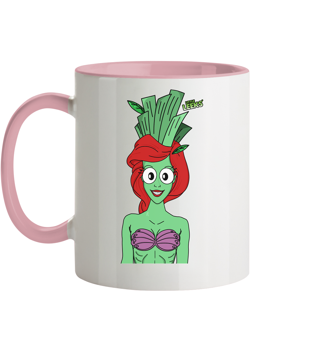 Motiv Nr 15: Meerjunglauch - Tasse zweifarbig