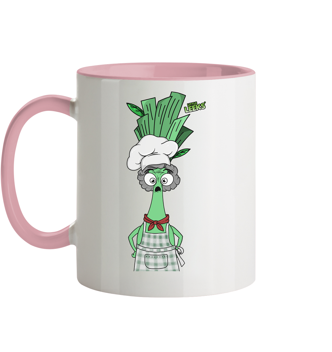 Motiv Little Leeks Nr 39: Grannylauch - Tasse zweifarbig