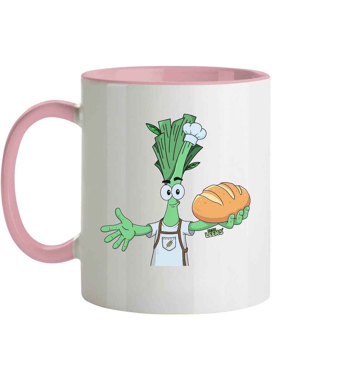 Motiv Little Leeks Nr 46: Backlauch - Tasse zweifarbig