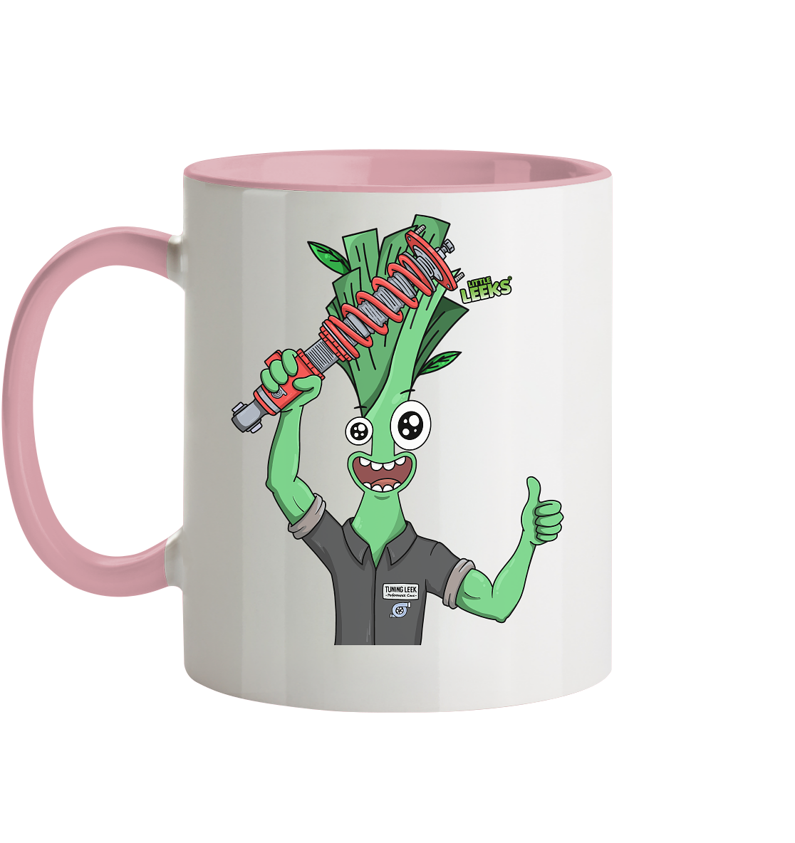 Motiv Little Leeks Nr 42: Tunerlauch - Tasse zweifarbig