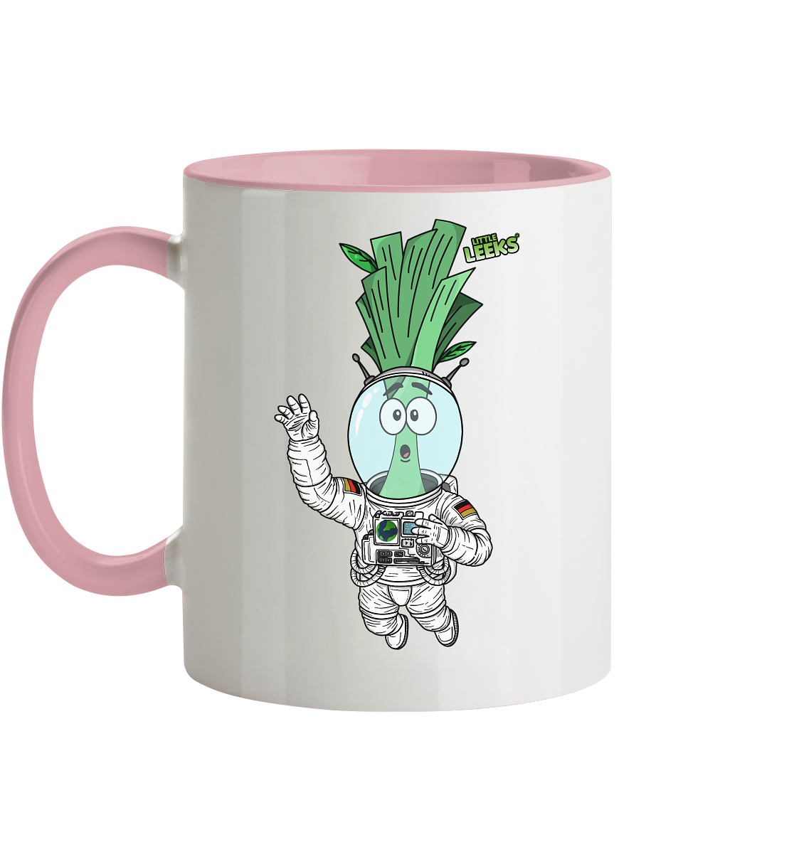 Motiv Little Leeks Nr 45: Astrolauch - Tasse zweifarbig