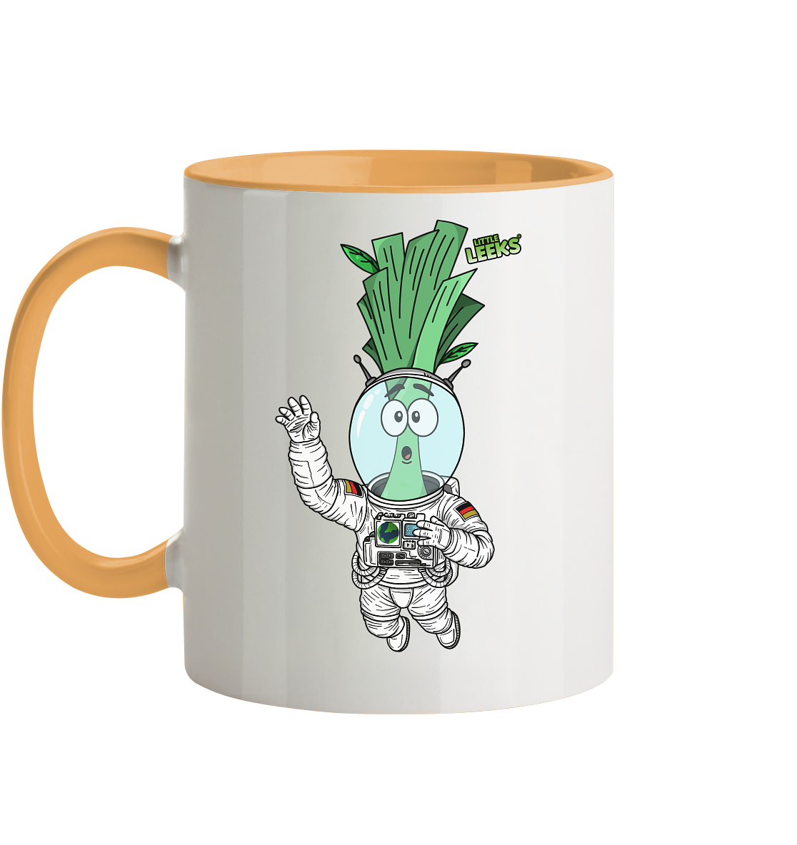 Motiv Little Leeks Nr 45: Astrolauch - Tasse zweifarbig