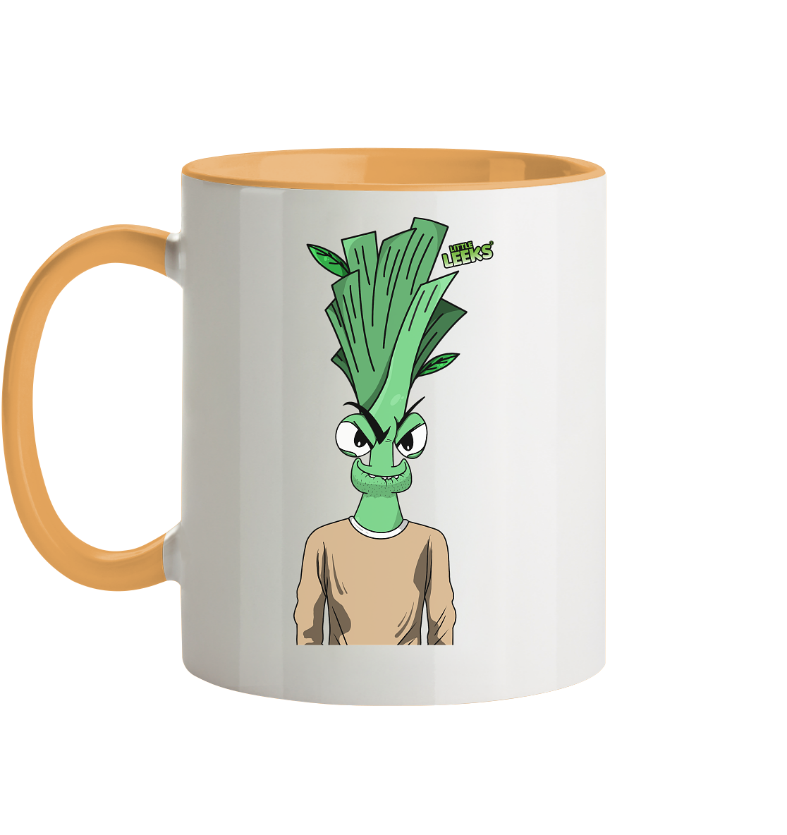 Motiv Nr 09: Rattenlauch - Tasse zweifarbig