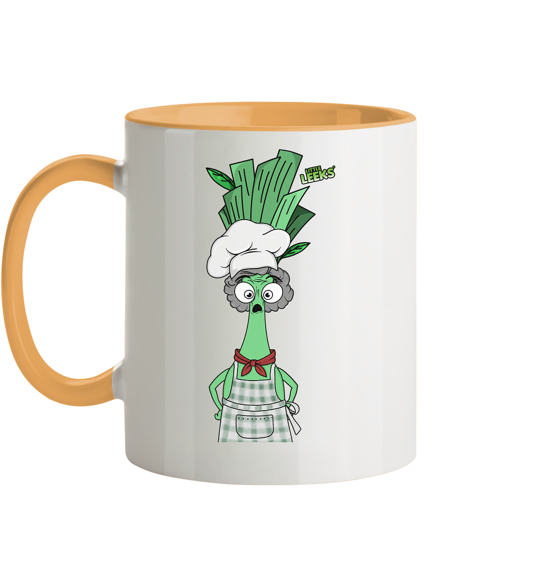 Motiv Little Leeks Nr 39: Grannylauch - Tasse zweifarbig