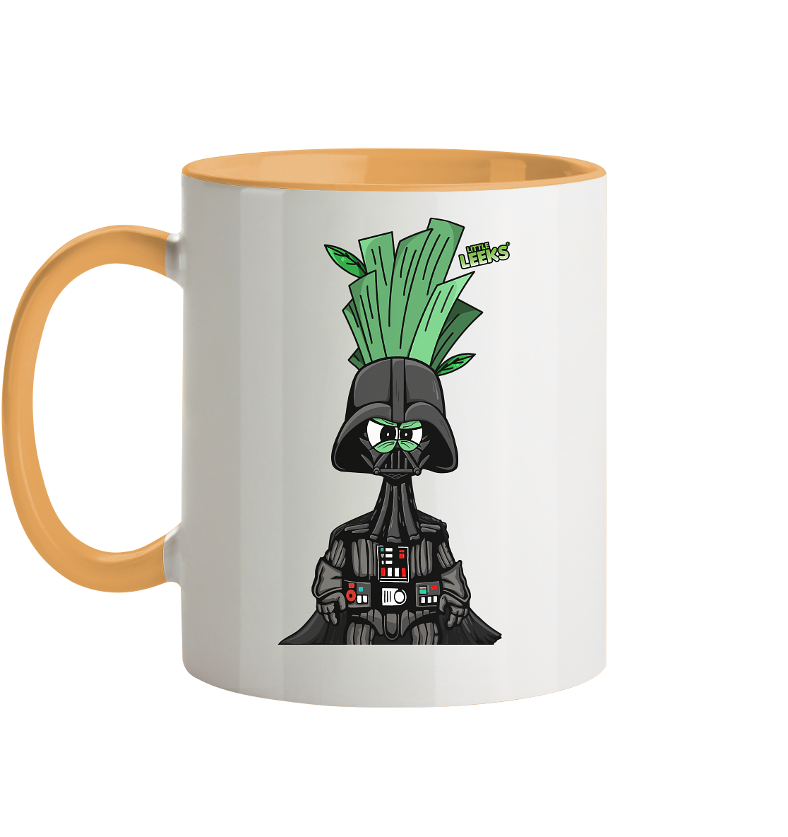 Motiv Nr 25: Dein Vadder Lauch - Tasse zweifarbig