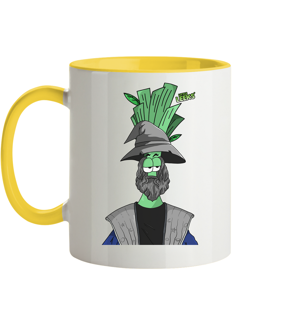 Motiv Little Leeks Nr 06: ZauberLauch - Tasse zweifarbig