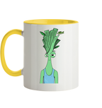 Motiv Little Leeks Nr 01: Standard Lauch  - Tasse zweifarbig