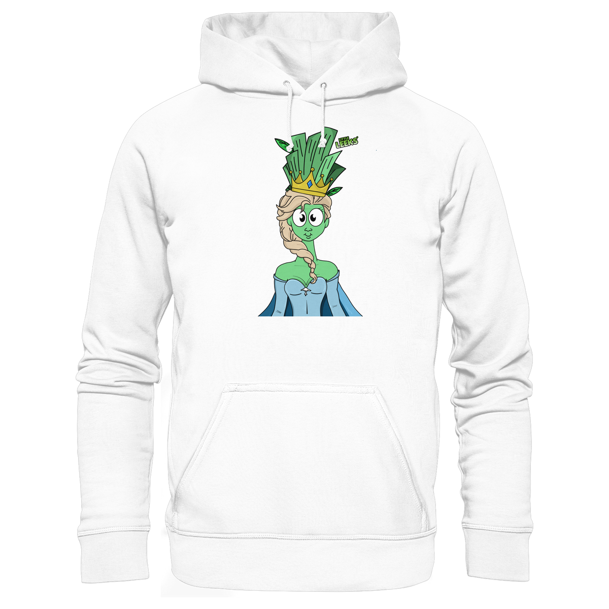 Motiv Nr 37: grüne Eisprinzessin  - Basic Unisex Hoodie