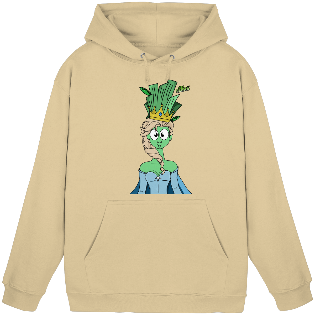 Motiv Nr 37: grüne Eisprinzessin  - Basic Unisex Hoodie