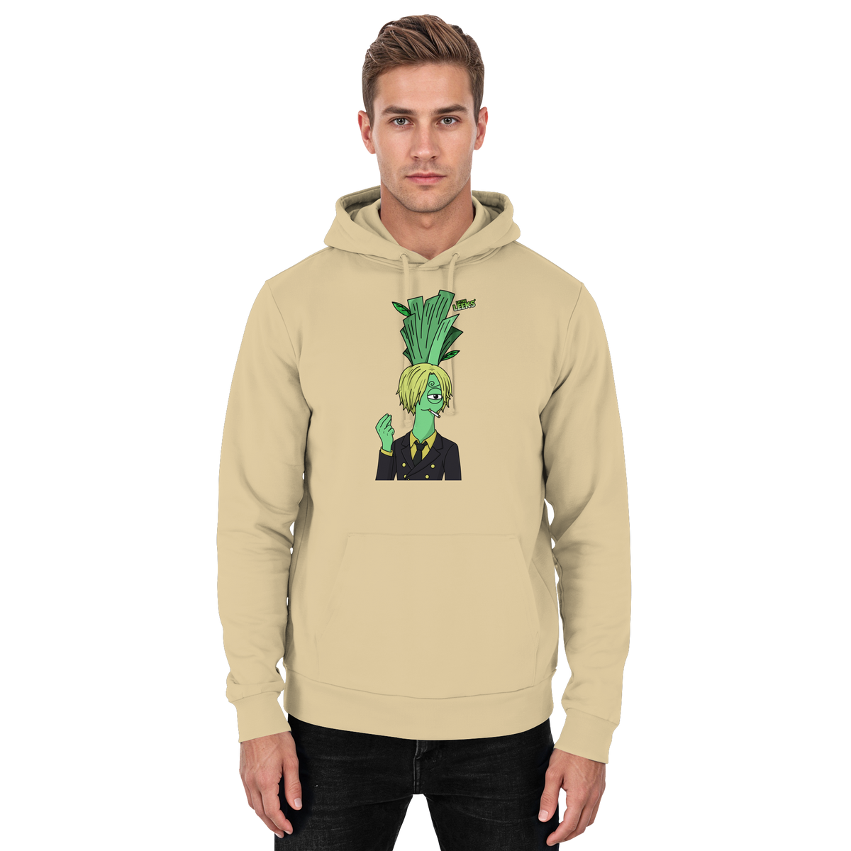 Motiv Nr 52: Grünfuß Lanji Lauch - Basic Unisex Hoodie