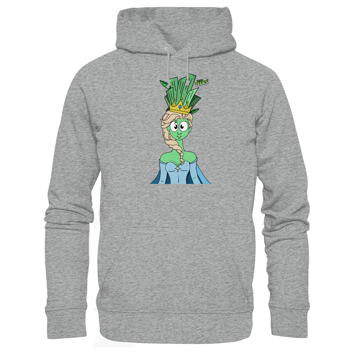 Motiv Nr 37: grüne Eisprinzessin  - Basic Unisex Hoodie