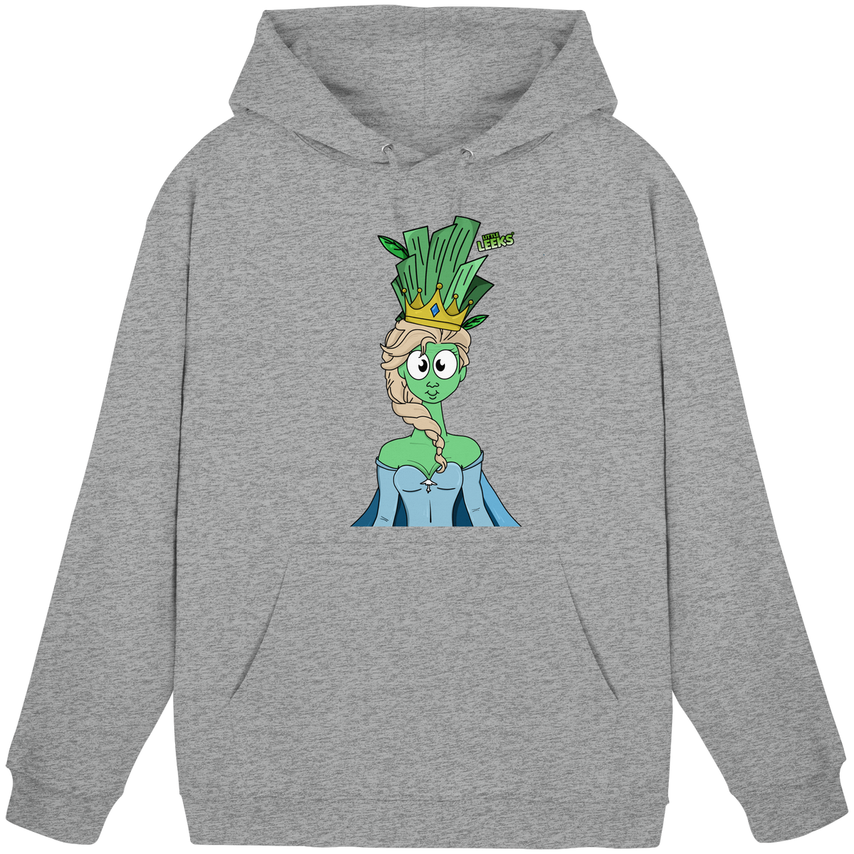 Motiv Nr 37: grüne Eisprinzessin  - Basic Unisex Hoodie