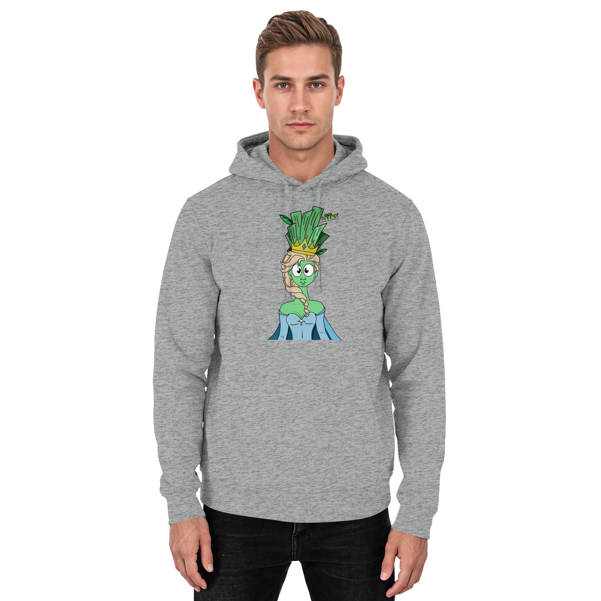 Motiv Nr 37: grüne Eisprinzessin  - Basic Unisex Hoodie