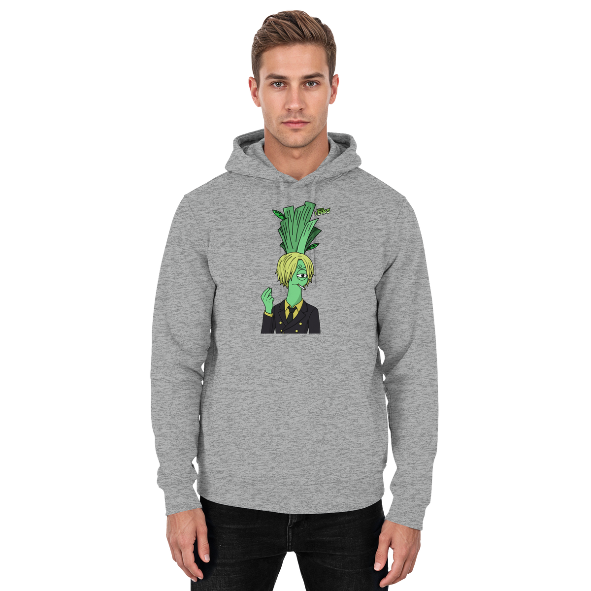 Motiv Nr 52: Grünfuß Lanji Lauch - Basic Unisex Hoodie