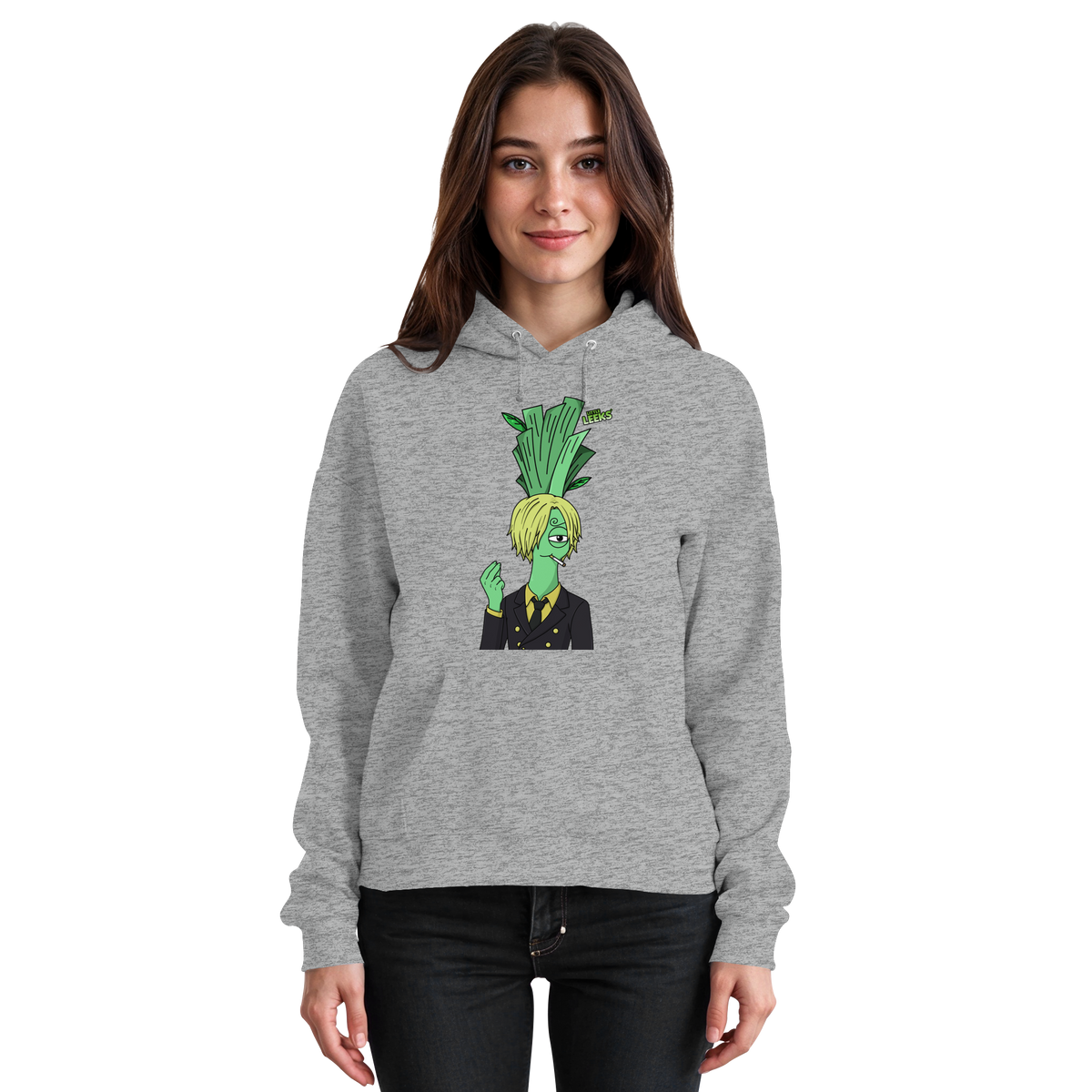 Motiv Nr 52: Grünfuß Lanji Lauch - Basic Unisex Hoodie