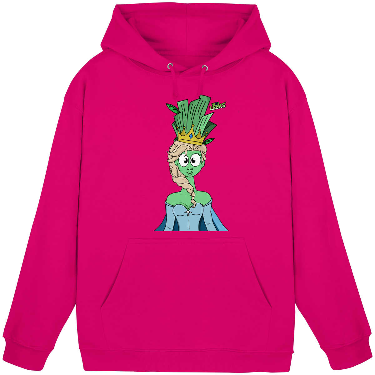 Motiv Nr 37: grüne Eisprinzessin  - Basic Unisex Hoodie