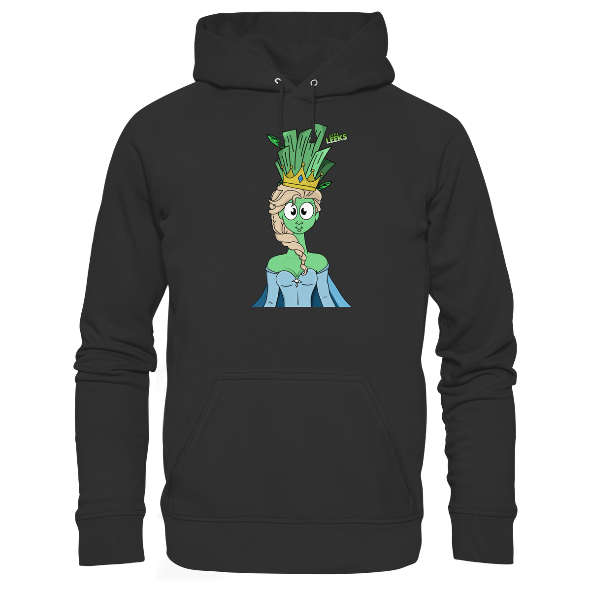 Motiv Nr 37: grüne Eisprinzessin  - Basic Unisex Hoodie