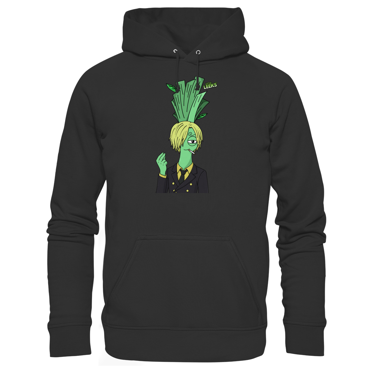 Motiv Nr 52: Grünfuß Lanji Lauch - Basic Unisex Hoodie