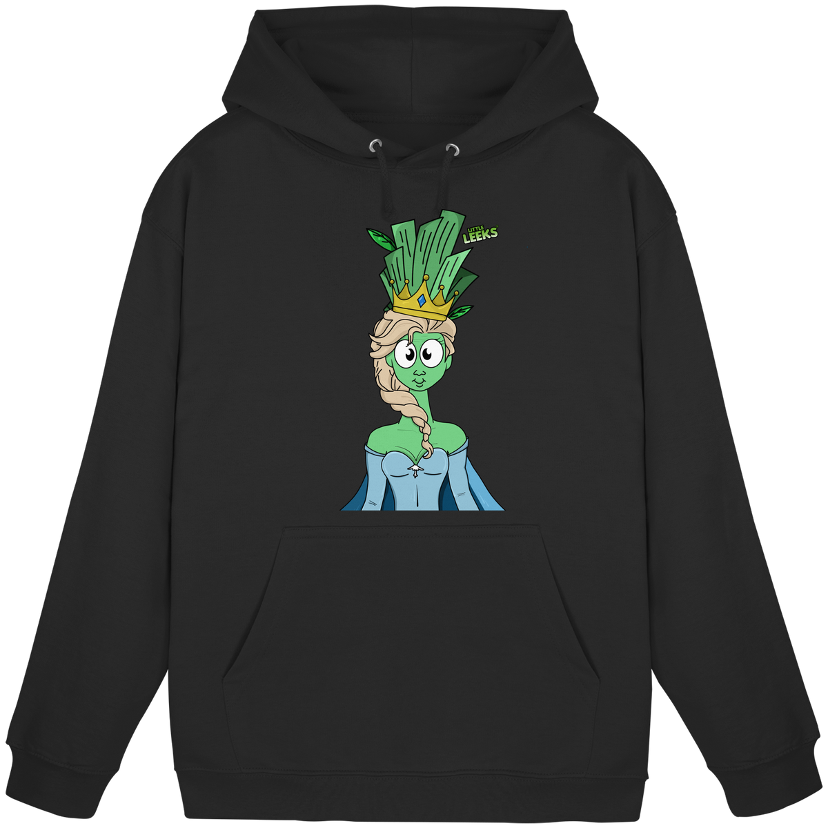 Motiv Nr 37: grüne Eisprinzessin  - Basic Unisex Hoodie